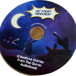 AUDIOBOOK – 12 Bedtime Stories from the Quran (Physical CD with wallet gift case)